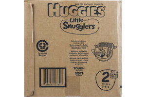 Huggies Little Snugglers Diapers Size 2 - 186 CT