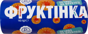 Печиво на фруктозі Фруктинка Pichkar м/у 162г