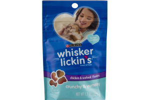 Purina Whisker Lickin's Cat Treats Chicken & Seafood