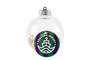 Прикраса ялинкова Куля з кулями 10см 833907