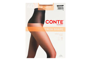 Колготки женские Conte elegant Slimfit 40den 3 natural