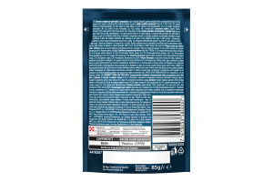 Корм консервированный полнорационный для взрослых котов мини филе в подливе с лососем и сайдой Perle duo Gourmet д/п 85г