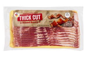 Ahold Premium Cut Sliced Bacon Thick Cut