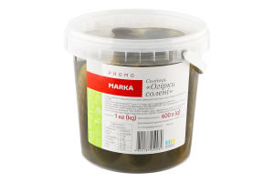 Огірки солоні Домашні Marka Promo 1000г