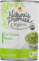 Nature's Promise Organic Cut Green Beans