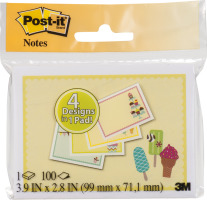 Post-It Notes 4 in 1