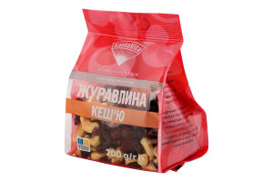Ассорти фруктово-ореховое Клюква-кешью Santa Vita м/у 200г
