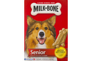 Milk Bone Senior Biscuits for Dogs 7 & Older