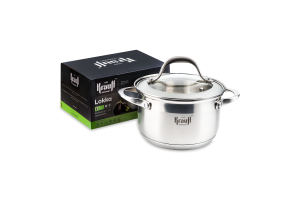 Каструля Krauff скляна кришка 2,1л 16см 26-242-032