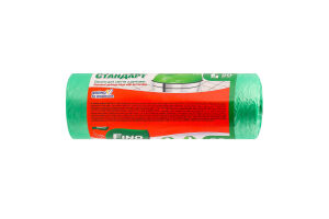 Пакеты для мусора с ручками 60л Стандарт Fino 20шт