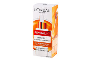 Сыворотка для придания сияния коже лица Витамин C Revitalift Clinical L'Oreal Paris 30мл
