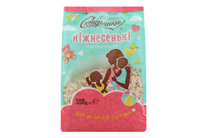 Пластівці вівсяні Ніжнесенькі Сквирянка м/у 300г