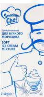 Суміш молочна 3.5% для м'якого морозива ультрапастеризована ванільна Smachno Chef т/п 2150г