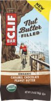 Clif Organic Nut Butter Filled Energy Bar Caramel Chocolate Peanut Butter