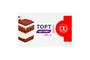 Торт К чаю ТМ "1" к/у 300г