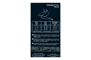 Колготки женские Mio Senso Piccadilly 60den 4 black