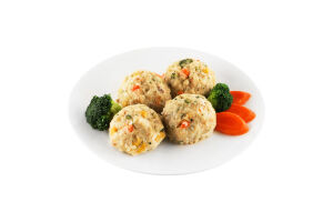 Кульки рибні парові з овочами ваг