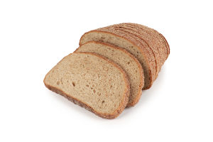 Хлеб половинка в нарезке белый подовый Фирменный Надзбруччя хліб м/у 450г