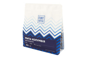 Кава натуральна смажена в зернах Мита Колумбія Funt Coffee м/у 250г