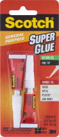 Scotch Super Glue No Run Gel - 2 CT