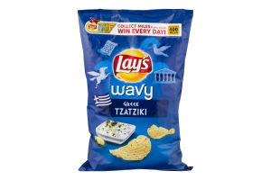 Lay's Wavy Chips Greek Tzatziki