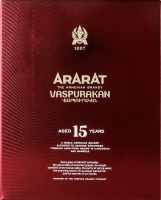 Бренді 0.5л 40% вірменський марочний 15YO Vaspurakan Ararat к/у