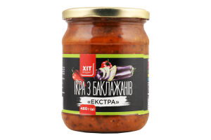 Баклажани в аджиці 480г твіст/б Хіт Продукт
