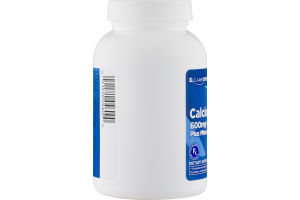 CareOne Calcium 600mg + D3 Plus Minerals Tablets - 120 CT