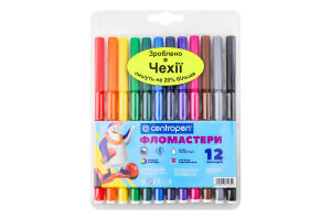 Фломастери Centropen 12шт 7790 12