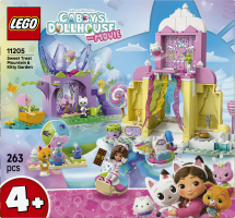 Конструктор для детей от 4лет №11205 Sweet treat mountain&Kitty garden Cabby's dollhouse Lego 263эл