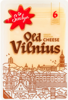 Сыр 45% нарезка полутвердый Old Vilnius Svalya лоток 150г