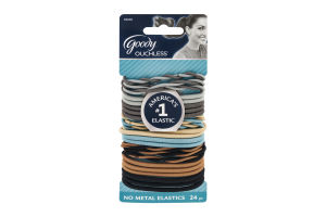 Goody Ouchless No Metal Elastics - 24 CT