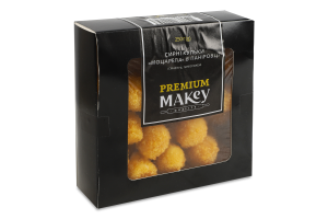 Кульки сирні заморожені смажені в паніровці Моцарела Premium Makey к/у 250г