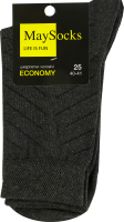 Шкарпетки чоловічі MaySocks Economy №Ч-114203-25 25