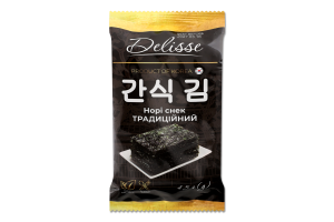 Норі-снек Традиційний 4,5г Delisse