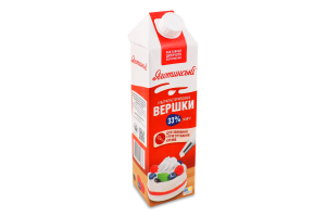 Сливки 33% ультрапастеризованные Яготинські т/п 950г