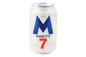 Пиво 330мл 5.5% світле Лагер 7 Moritz бут