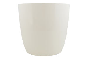 Горщик квіт. Don-Plast AGA 20 см кремовий DA 20 И419 (Польща)