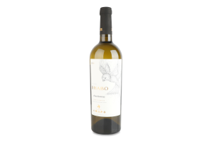 Вино 0.75л 12.6% біле сухе ординарне столове сортове Шардоне Original collection Shabo пл
