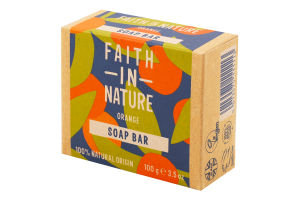 Мило з апельсином 100г Faith in Nature