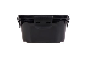 Контейнер д/зберігання Qlux 2відділ прямок чорн 1л