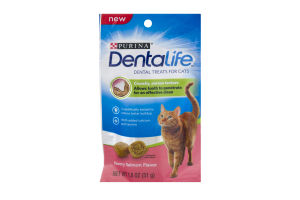 Purina Dentalife Dental Treats for Cats Savory Salmon