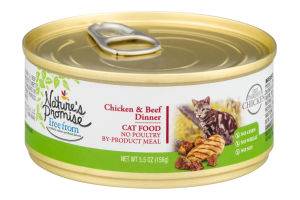 Nature's Promise Cat Food Chicken & Beef Dinner