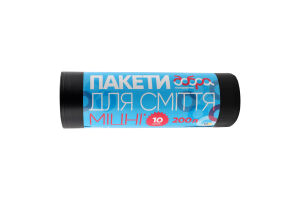 Пакеты для мусора 200л Крепкие Добра господарочка 10шт