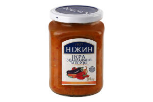 Икра из баклажанов и перца Ніжин с/б 300г