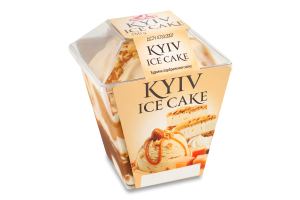 Морозиво 8% вершкове Kyiv ice cake Ласунка п/у 150г