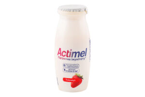 Продукт кисломолочный 1.4% Клубника Actimel п/бут 100г