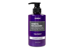 Кондиціонер для волосся зволоження та відновлення Білий Мускус Honey&Macadamia Kundal 500мл