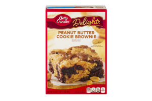 Betty Crocker Delights Supreme Peanut Butter Brownie Mix