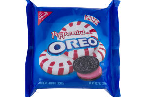 Oreo Chocolate Sandwich Cookies Peppermint Creme